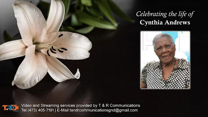 Celebrating the life of Cynthia Andrews
