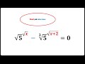 Check this nice solution for Exponential Equation.
