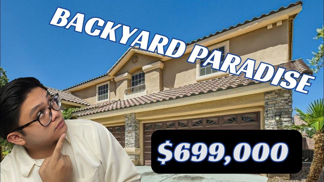 Home For Sale Las Vegas 699K, 4331 SQFT, 8712 SQFT LOT, 5 BEDS/3 BATHS, TURTLE CREEK YouTube