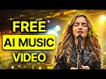 How To Create AI Music Video For FREE Full Tutorial