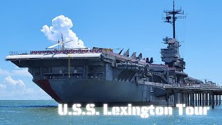U.S.S. Lexington Tour.  See Every Part of The Ship.