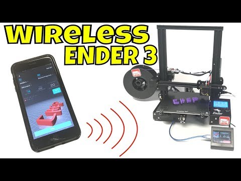 Wireless 3D Printing on Creality Ender 3 using ASTROBOX TOUCH