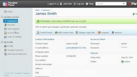 How to create and manage subscriptions in Plesk - webpromo-inc.com