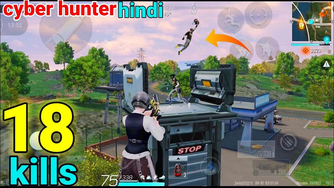 best Pro player in cyber hunter gameplay in hindi