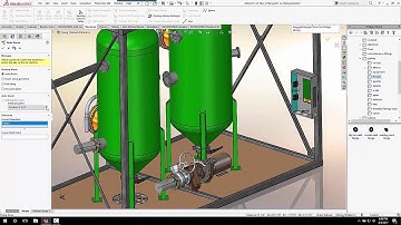 SOLIDWORKS Routing - Combining Electrical and Piping Routes