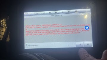 2019 Nissan Rogue Smart Key Programming Autel IM508 All Keys Lost - Spare