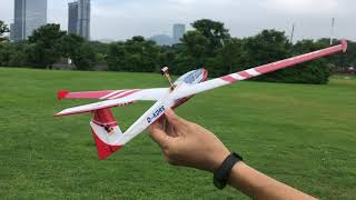 ASG32 Glider Wingspan:560mm Weight:29g 滑翔機 迷你版29克 翼展:560mm @ 中心公園 2020/10/06