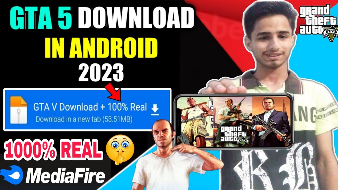 😍 GTA 5 Mobile Download  Download Real GTA 5 on Android 2023