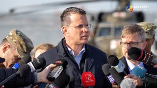 Moşteanu: O dronă fără încărcătură a căzut în judeţul Vaslui, în localitatea Puieşti