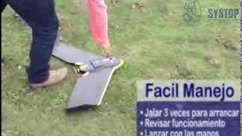 SYSTOP. Fotogrametría con Drone de Ala Fija eBee (Sensefly)