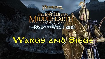 BFME2 Edain Mod 4.5 | Isengard loves to siege spam