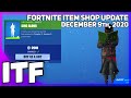 Fortnite Item Shop *NEW* SING ALONG EMOTE! [December 9th, 2020] (Fortnite Battle Royale)