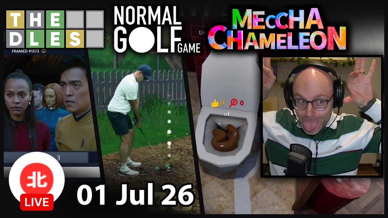 THE DLES / Normal Golf Game / MECCHA CHAMELEON - 01 Jul 2026 - Unofficial Northernlion VOD