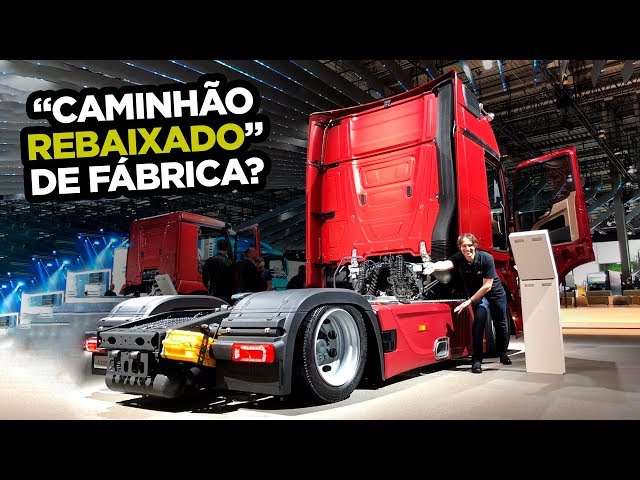 😱Caminhão Rebaixado Original da MERCEDES-BENZ?