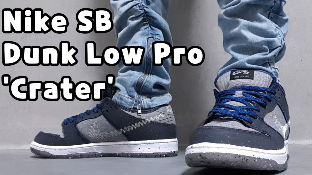 nike sb dunk low pro crater
