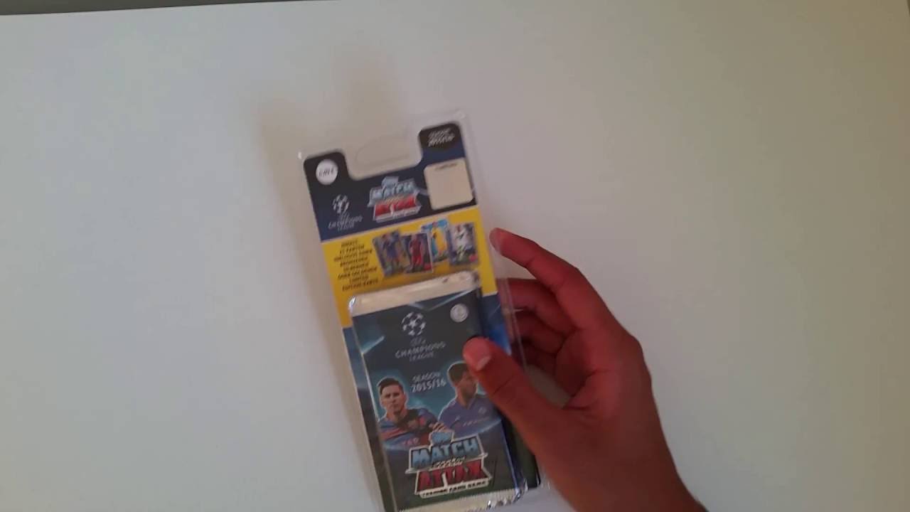 LEWANDOWSKI LE! Match Attax Blister Pack Champions League 15/16