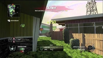 Double Ballistic Knife Across the Map