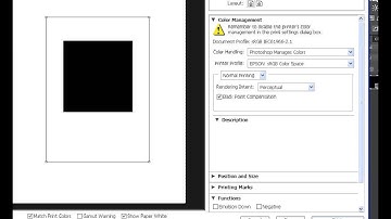Configuring ICC Profiles on your Printer with Photoshop CS6 -