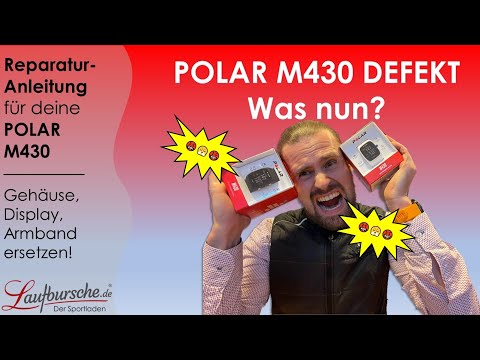 Polar M430 Gehäusewechsel, Armbandwechsel, Reparatur Anleitung/Tutorial - German/Deutsch