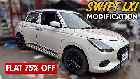 2025 Maruti Suzuki Swift Lxi Modified With Price ✅ Swift 2025 Modification ✅ Swift Accessories