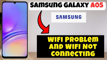 Wifi Problem And Wifi Not Connecting Samsung Galaxy A05 || How to solve wifi issues