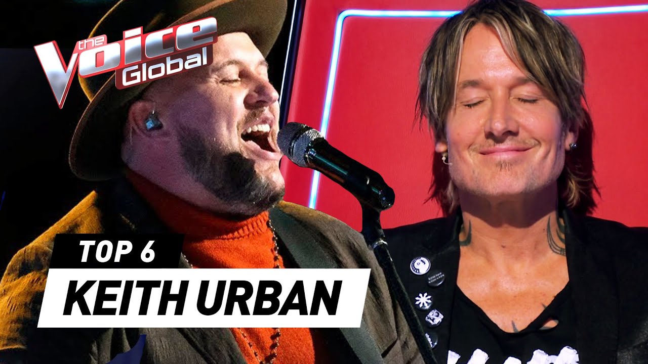 Best KEITH URBAN Blind Auditions on The Voice