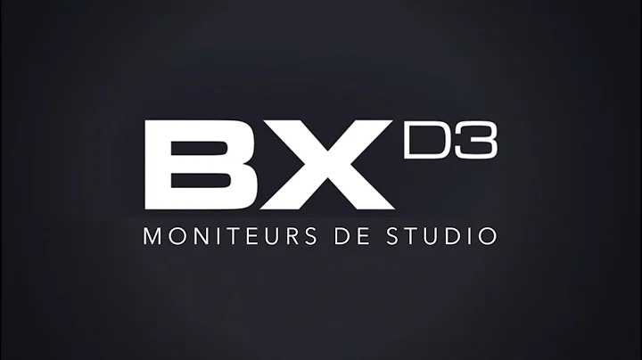 Enceintes de monitoring M-AUDIO BX-D3 (vidéo de La Boite Noire)