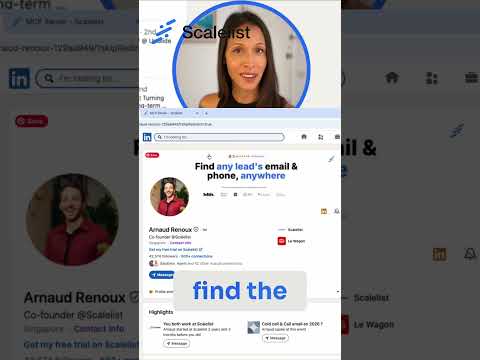 Scalelist lead-generation screenshare tutorial