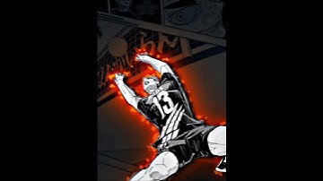 Thumbnail of Atsumu Setting for Hinata - Haikyuu「4K Edit」#shorts #animeedit #haikyuu #hinata #shoyohinata