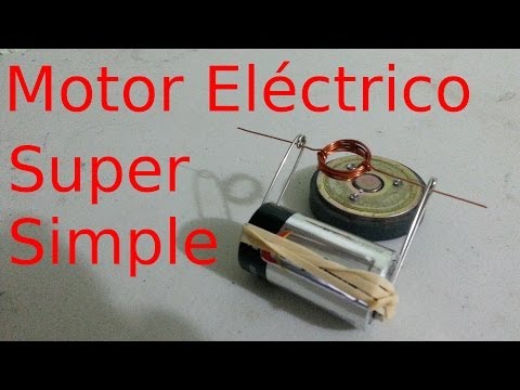 Video: Cómo Hacer El Motor Eléctrico Más Simple