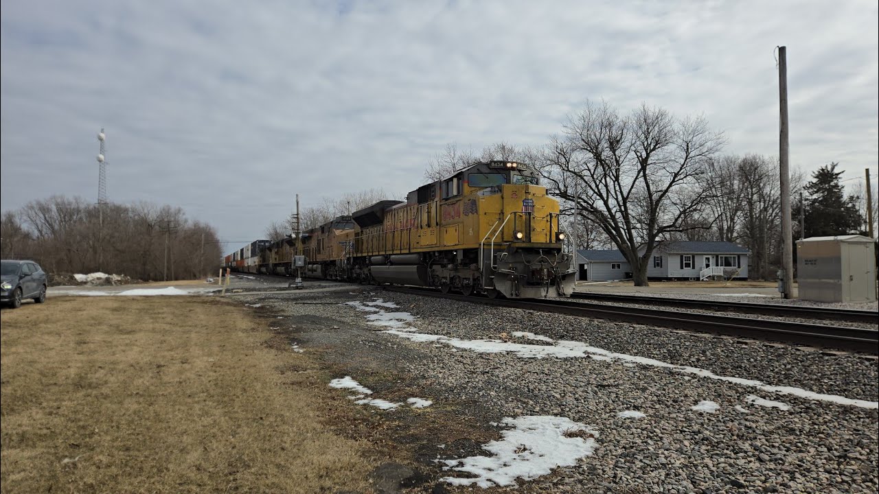 Forty minutes on the BNSF Chillicothe sub Toluca, IL 02/08/26 w/ SD70ACe led UP ZG4CI 