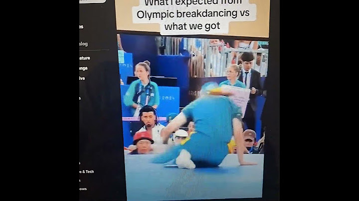 Olympic Break Dancing is Wild🤯