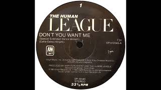 Don&#39;t You Want Me (Special Extended Dance Mix) - Human League