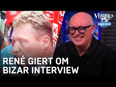 Ren giert om bizar voetbalinterview in steenkolenengels | VERONICA INSIDE