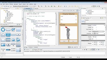 BlackBerry 10 Cascades Components & QML Properties