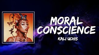 Video thumbnail of "Kali Uchis - Moral Conscience Lyrics"