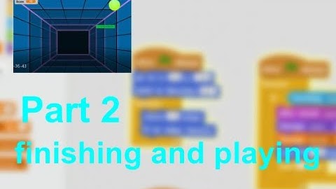 Making Ping pong game part 2 in scratch 2 || I am Abhik ||
