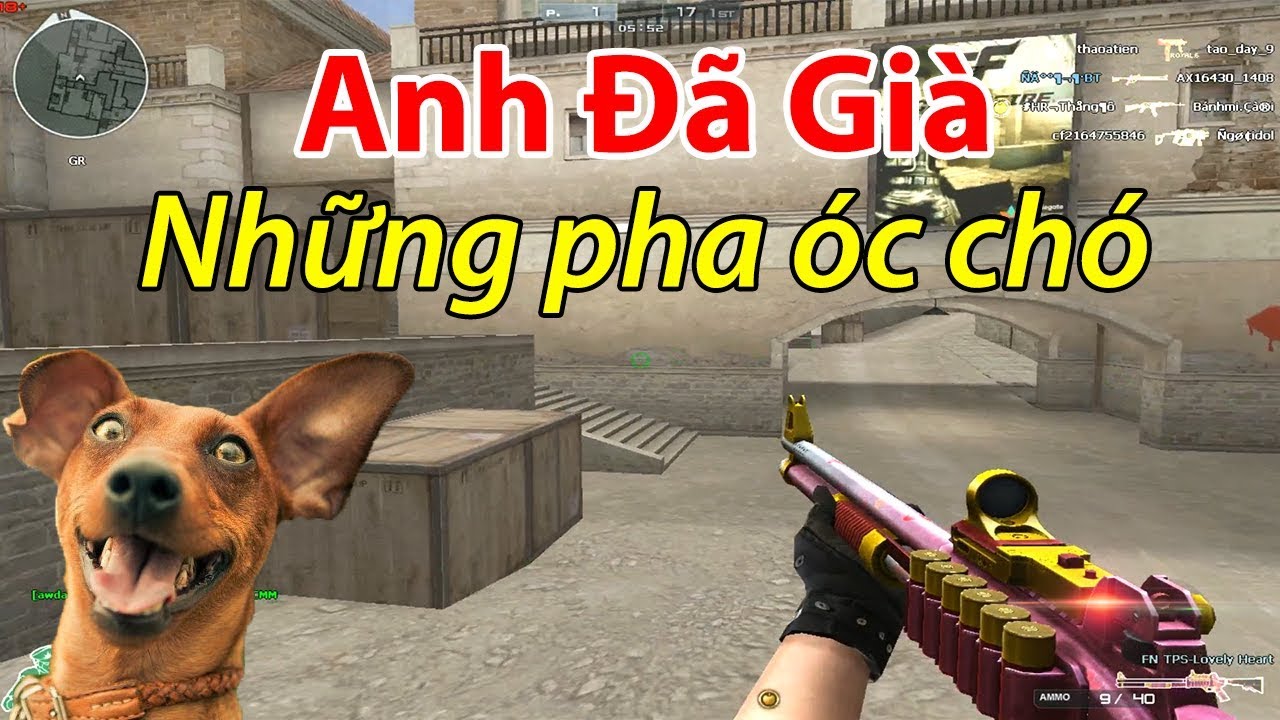 Bình Luận CF: Những pha thể hiện óc chó của  Anh Đã Già CF ( FN TPS-Lovely Heart )