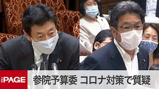 【国会中継】参院予算委　新型コロナ対策で閉会中審査（2020年7月16日）