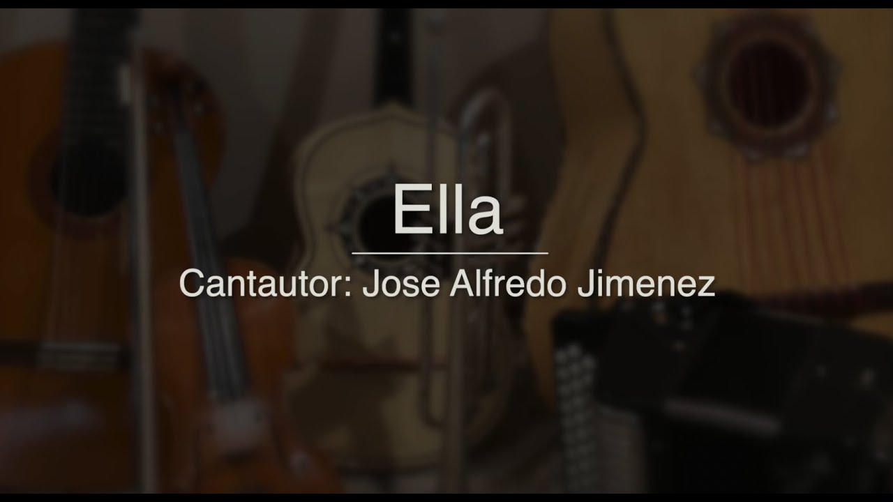 Ella - Puro Mariachi Karaoke - Jose Alfredo Jimenez