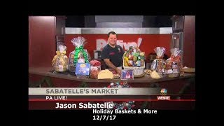 Jason Sabatelle on P A  Live (Holiday Baskets &amp; More) 12/ 7/ 17