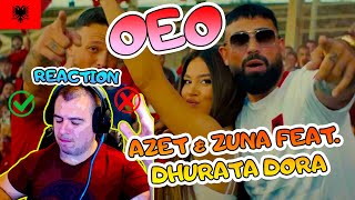 WORLD CUP SONG? AZET & ZUNA FEAT. DHURATA DORA - OEO Reagimi | Reaction by BALTATAA