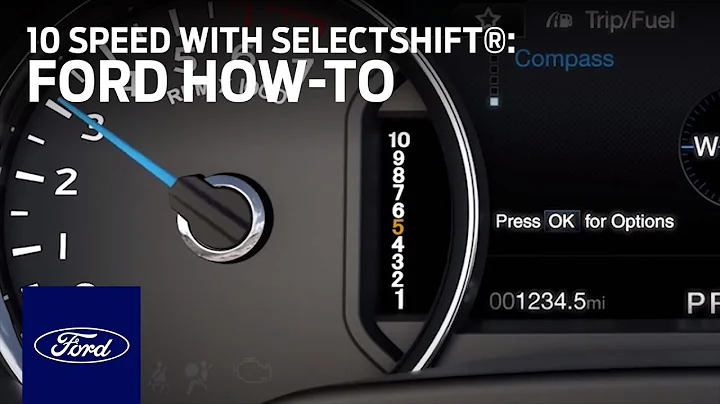 Using 10-Speed Automatic with SelectShift Capabili...