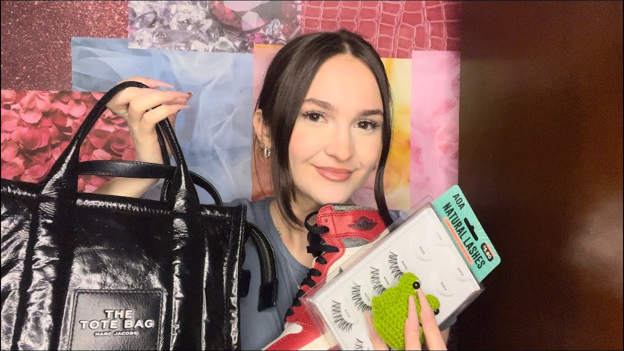 ASMR Tapping on some of my favorite things at the moment ( and mouth sounds) ❤️❤️