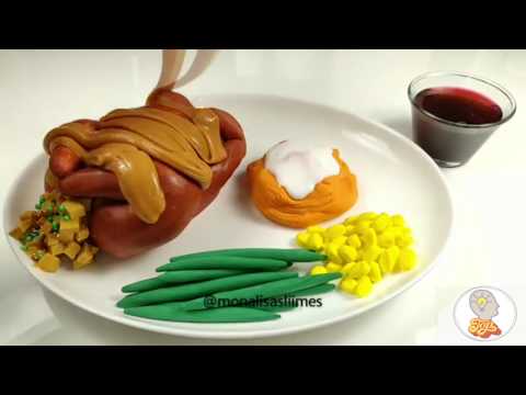 Food Slime - Satisfying Food Slime ASMR Video