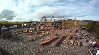 Alex and Alice&#39;s barn raising,oct 2012