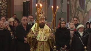 Митрополит Иларион возглавил Божественную литургию в храме святителя Николая в Вене