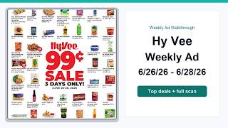 Hy Vee Weekly Ad 26 - 26 Top Deals