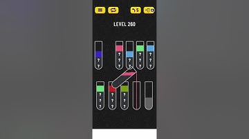 2022! Water Sort Level 260 Walkthrough Solution Android/iOS