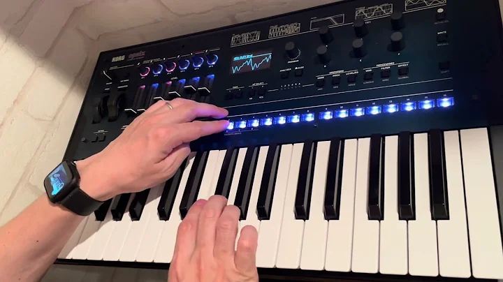 シルフィード / Battlestar Olleyus をKORG opsixで弾いてみた